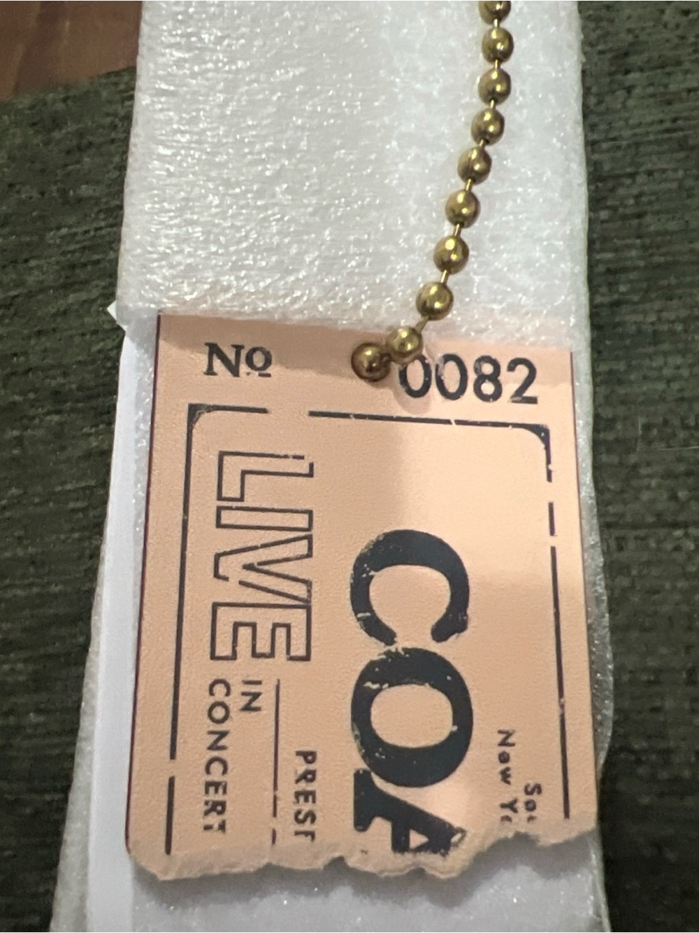 Coach Bag Charm NWT